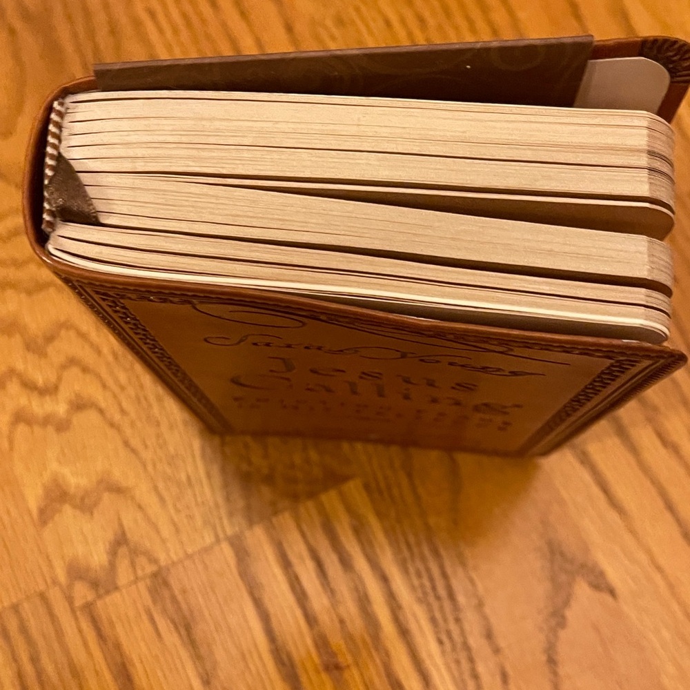 Brown Leather Jesus Calling Book - Picture 2 of 4